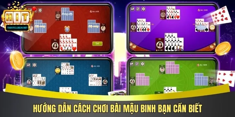 Hướng dẫn cách chơi bài Mậu Binh bạn cần biết