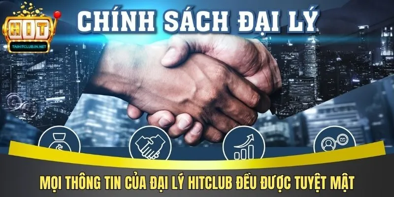 Mọi thông tin của đại lý Hitclub đều được tuyệt mật